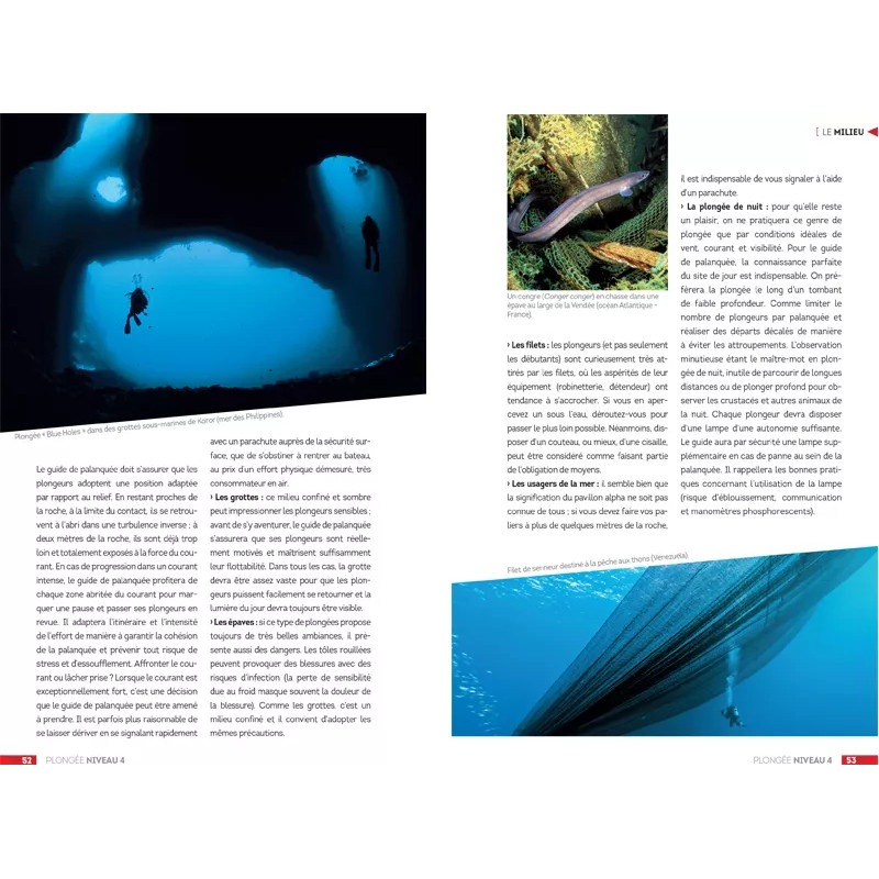 Pages intérieures chapitre le milieu de la mer