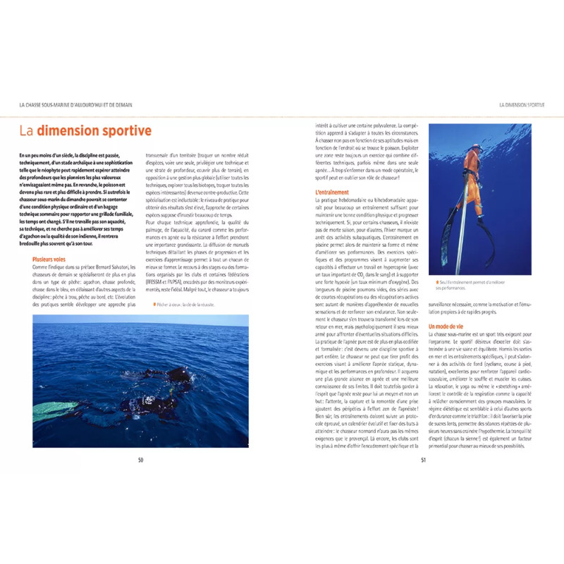 Page intérieur la dimension sportives