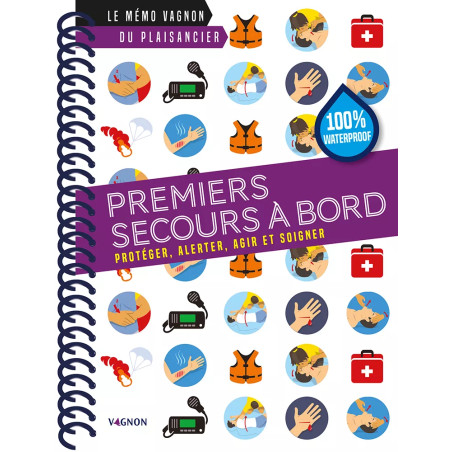 Couverture ouvrage Mémo Premiers secours à bord Vagnon