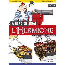 Couverture ouvrage A bord de l'Hermione