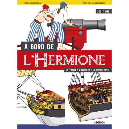 Couverture ouvrage A bord de l'Hermione