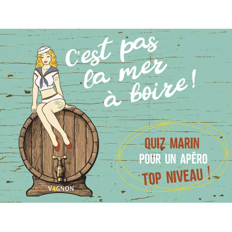 Couverture ouvrage C'est pas la mer à boire