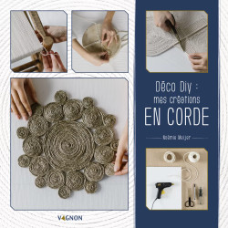 Couverture ouvrage Déco DIY : mes créations en corde