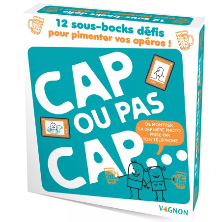Coffret sous-bocks Cap ou pas cap ?