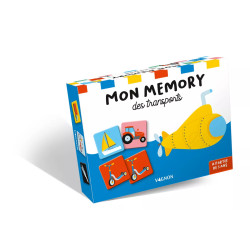 Coffret jeu Mon mémory des transports