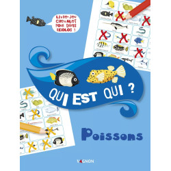 Couverture livre-chevalet Qui est qui ? Poissons