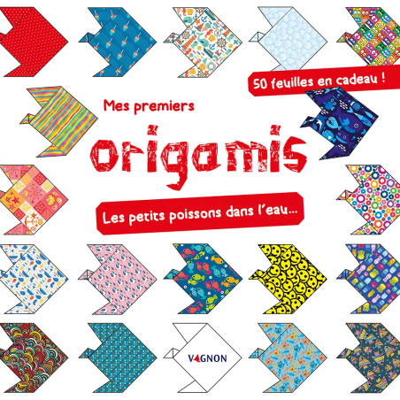 Couverture ouvrage Origamis poissons