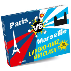 Coffret Paris VS Marseille : l'apéro-quiz qui clash