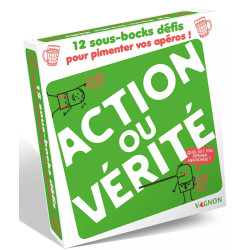 Coffret sous-bocks Action ou vérité ?