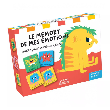 Coffret jeu Le memory de mes emotions