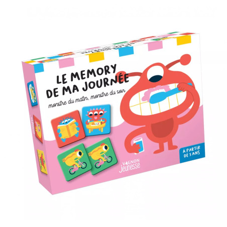 Coffret jeu Le memory de ma journée