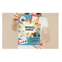 Couverture livre jeu Bataille navale : les pirates se défient !