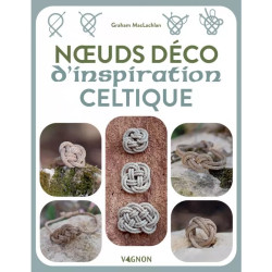 Couverture ouvrage Nœuds déco d'inspiration celtique