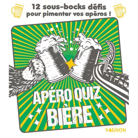Sous-bocks Apéro Quiz Bière
