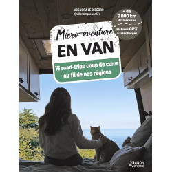 Couverture ouvrage Micro-aventure en van - 15 roadtrips coup de cœur au fil de nos régions