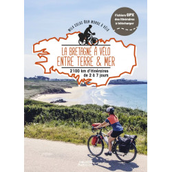 Couverture ouvrage La Bretagne à vélo entre terre et mer