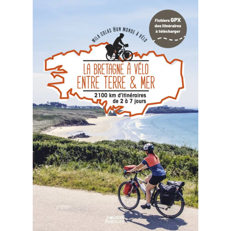 Couverture ouvrage La Bretagne à vélo entre terre et mer