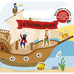 Couverture ouvrage Le bateau pirate Mon décor animer