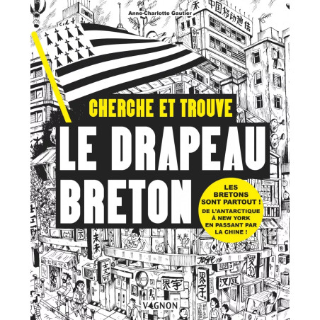 Couverture ouvrage Cherche et trouve le drapeau breton