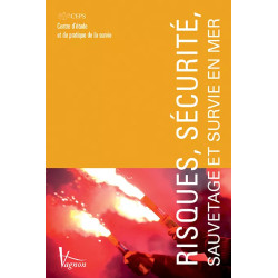 Couverture ouvrage risques sécurité, sauveteur et survie en mer