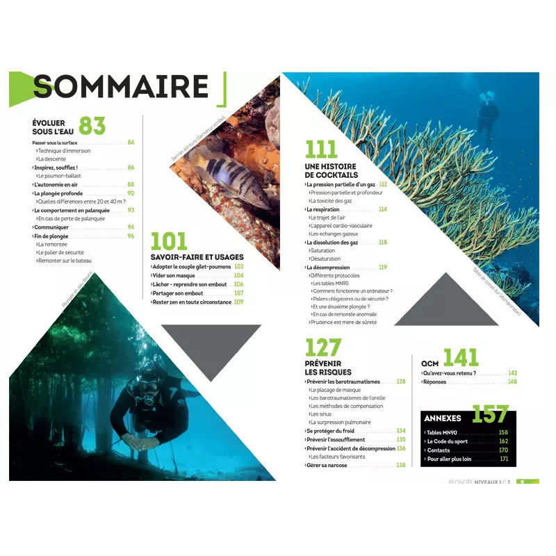  intérieur de l'ouvrage sommaire