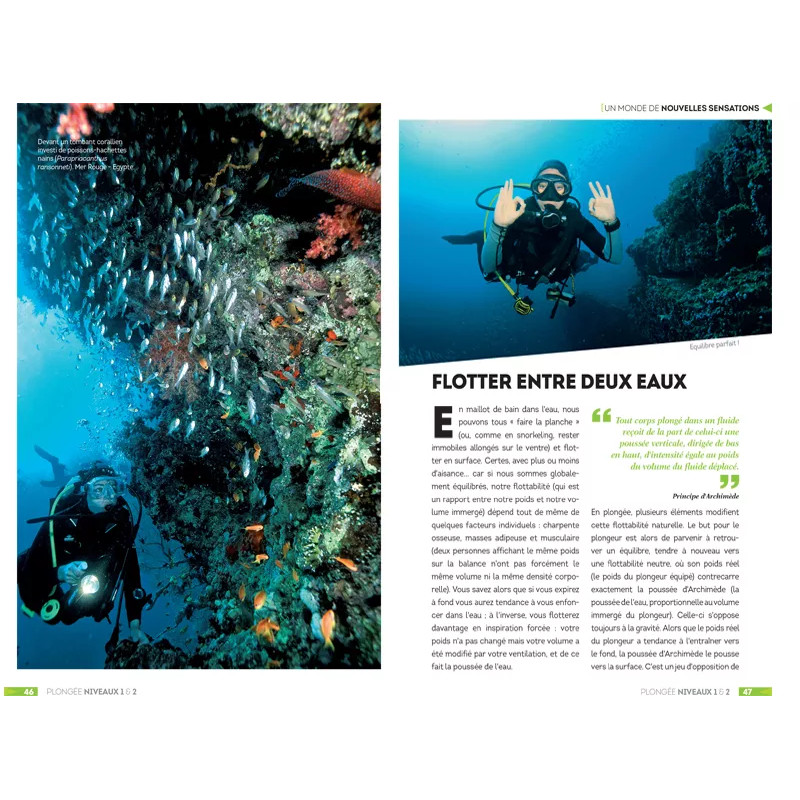 Page intérieur chapitre flotter deux eaux