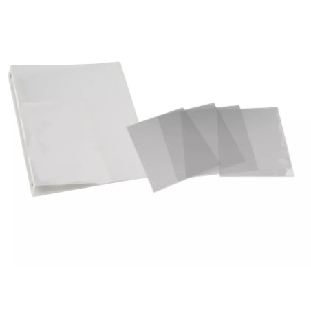 Classeur transparent et pochettes