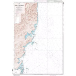 Carte marine des abords de Porto-Vecchio, de l'anse de Favone aux îles Lavezzi
