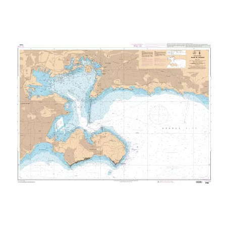Carte marine Rade de Toulon
