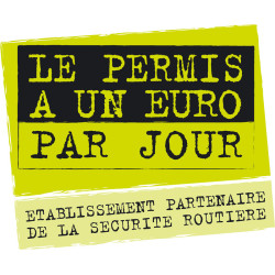 Vignette permis à 1 euros par jour