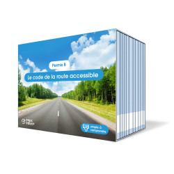 Coffret livrets code B accessible