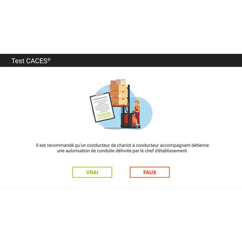 Virtuel'Certif gerbeurs CACES® R485A | Enpc-Ediser