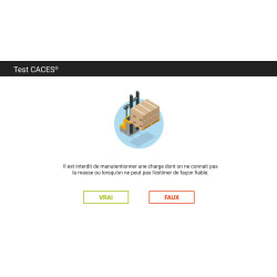 Virtuel'Certif gerbeurs CACES® R485A | Enpc-Ediser