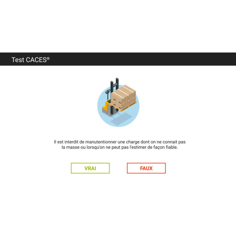 Virtuel'Certif gerbeurs CACES® R485A | Enpc-Ediser