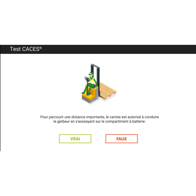 Virtuel'Certif gerbeurs CACES® R485A | Enpc-Ediser