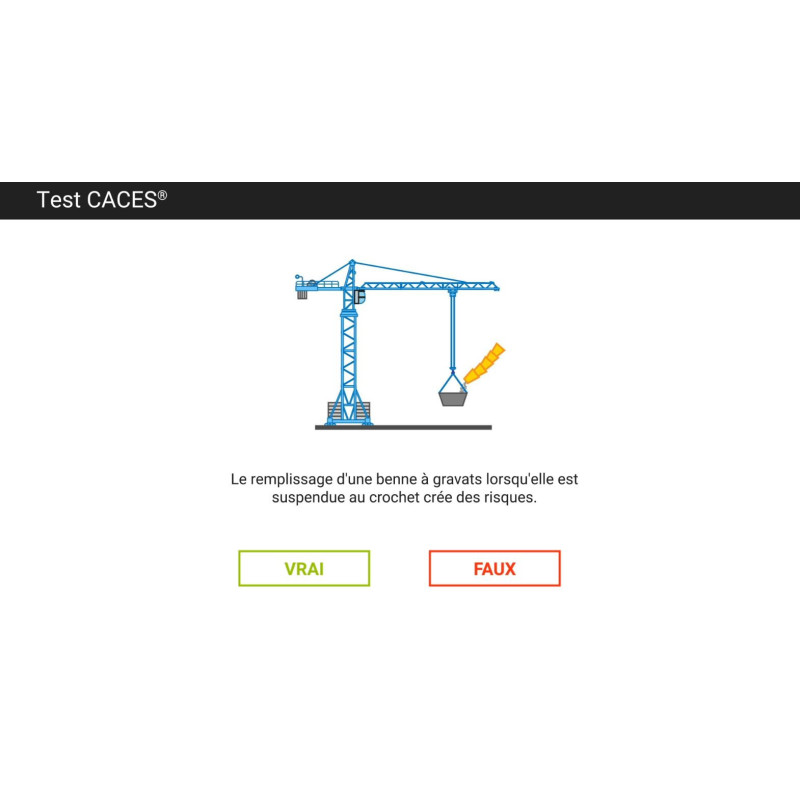 Virtuel'Certif grues à tour CACES® R487A | Enpc-Ediser