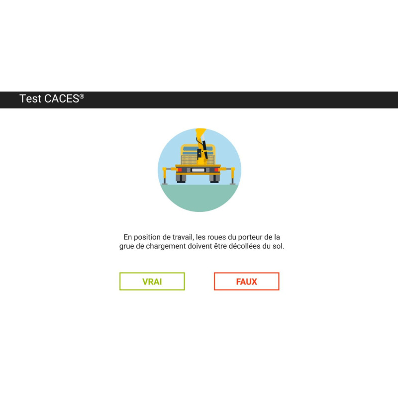 Virtuel'Certif grues de chargement CACES® R.490A | Enpc-Ediser