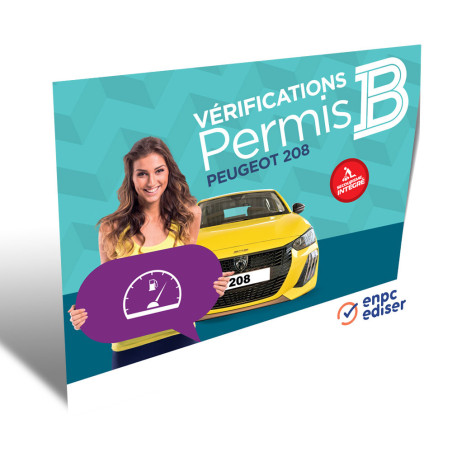 Couverture vérifications permis B Peugeot 208