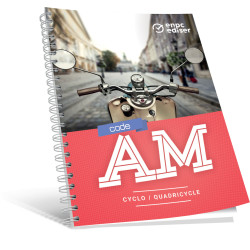 Couverture code de la route permis AM Cyclo/Quadricyle