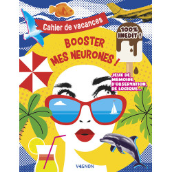 Couverture Cahier de vacances Booster mes neurones !
