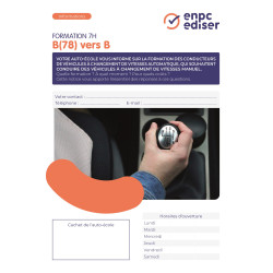 Notice d'informations Formation 7 heures B(78) vers B - labellisation
