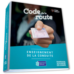 Classeur formateur code de la route : enseignant de la conduite