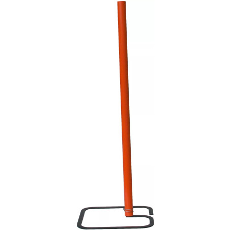 Ensemble socle et piquet d'apprentissage du permis poids lourd