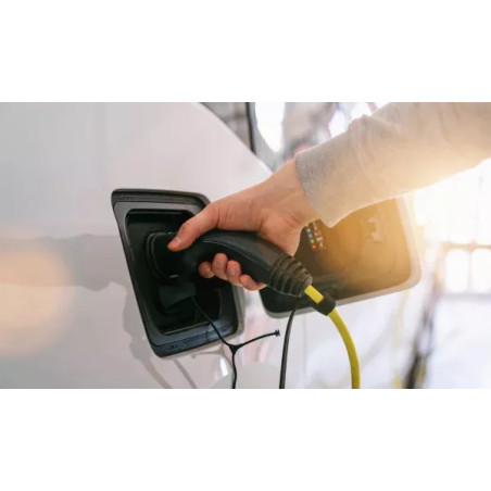 Visuel utilisation d'un véhicule electrique