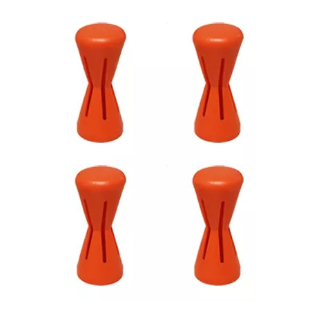 Lot de 4 capuchons de protection pour piquets moto