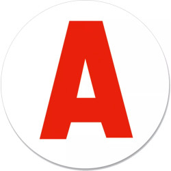 Disque A Jeune conducteur moto