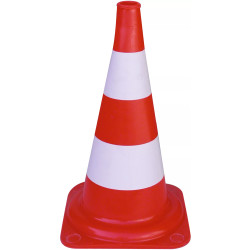 Cône orange poids lourd
