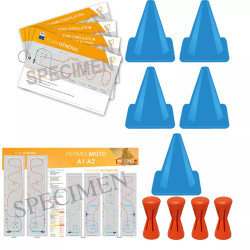 Kit parcours permis moto