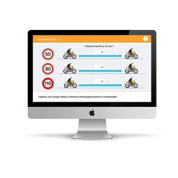 Question distance d'arrêt entre moto