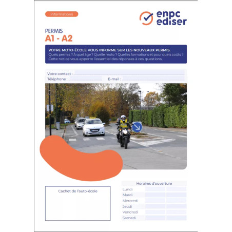 Notice d'explications permis A1/A2